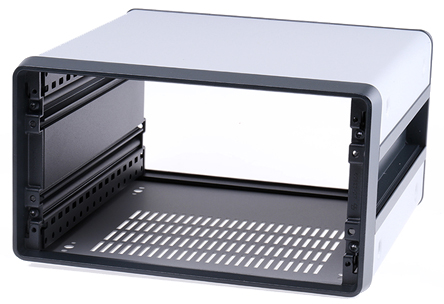 nVent SCHROFF, 3 U 19 in Rack Mount Case CompacPRO Ventilated 271 mm, 257 mm 147.1 mm
