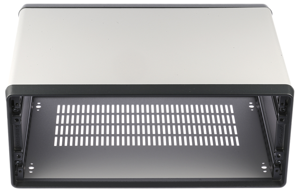 nVent SCHROFF, 3 U Rack Mount Case CompacPRO Ventilated 271 mm, 364 mm 147.1 mm