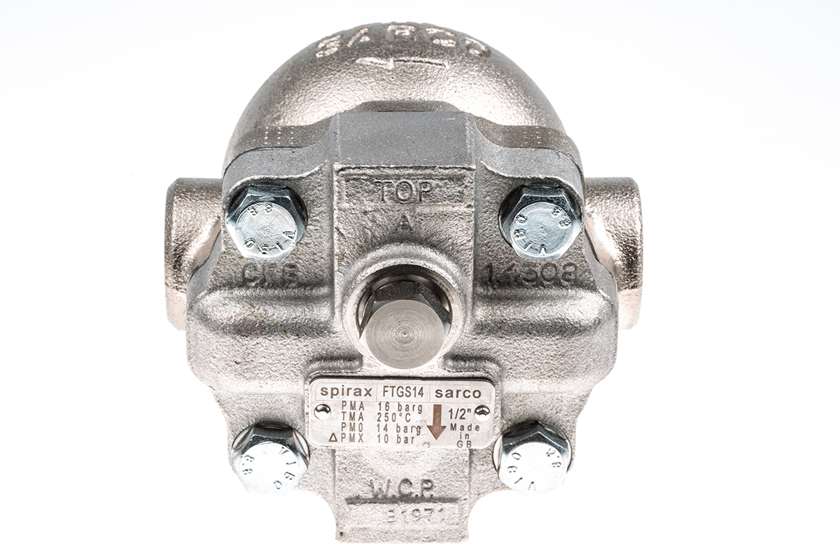 1458100 Spirax Sarco 10 bar Stainless Steel Ball Float Steam Trap