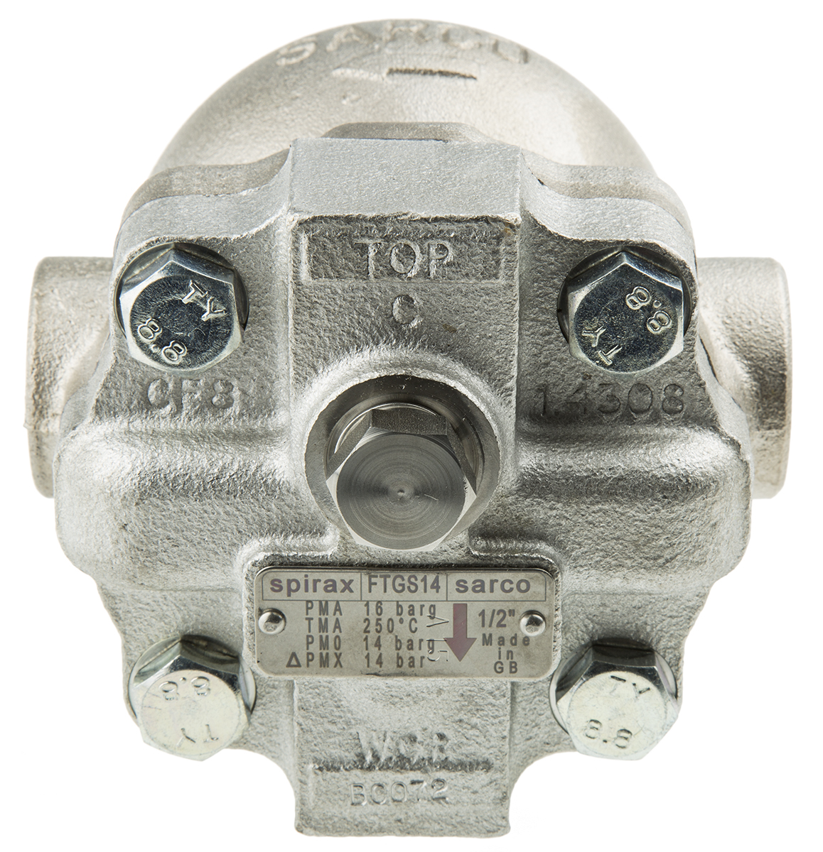 1458200 Spirax Sarco 14.6 bar Stainless Steel Ball Float Steam Trap