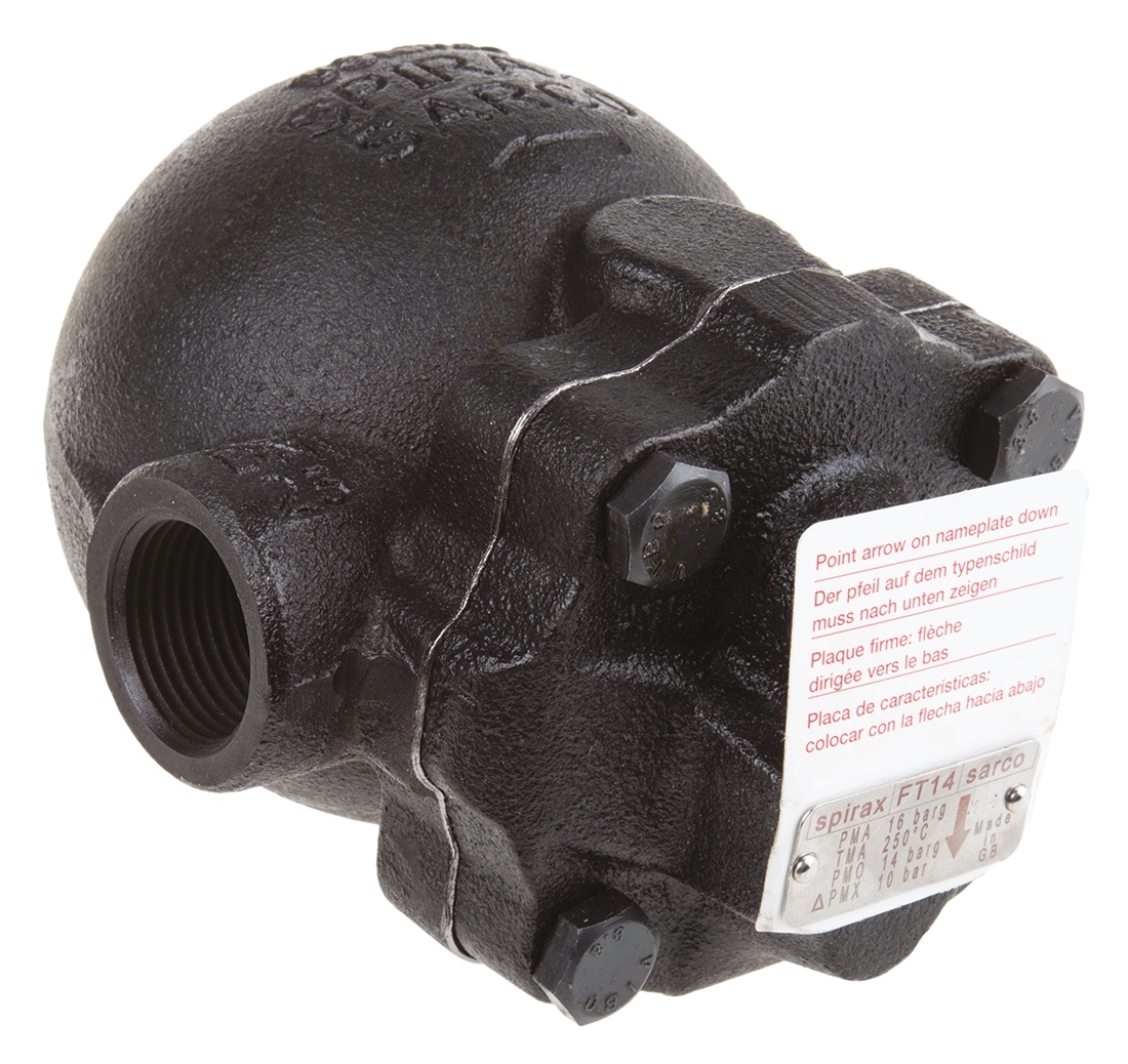 1458700 Spirax Sarco 10 bar Iron Thermostatic Steam Trap