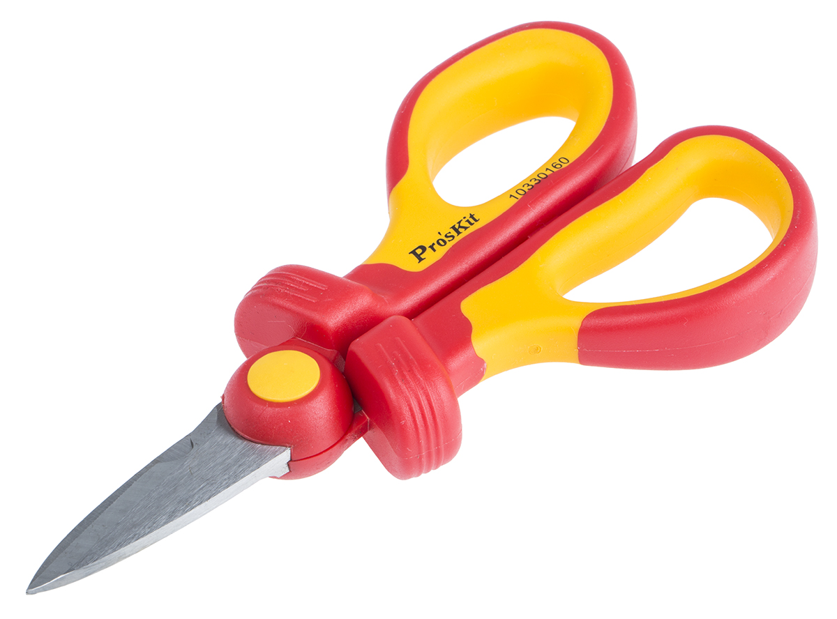 RS PRO 160 mm Stainless Steel Electricians Scissor