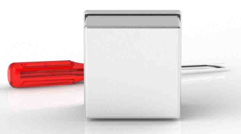 146-6772 RS PRO 304 Stainless Steel Satin Adaptable Box 75mm x 75 mm x 50 mm with 1 Knockouts