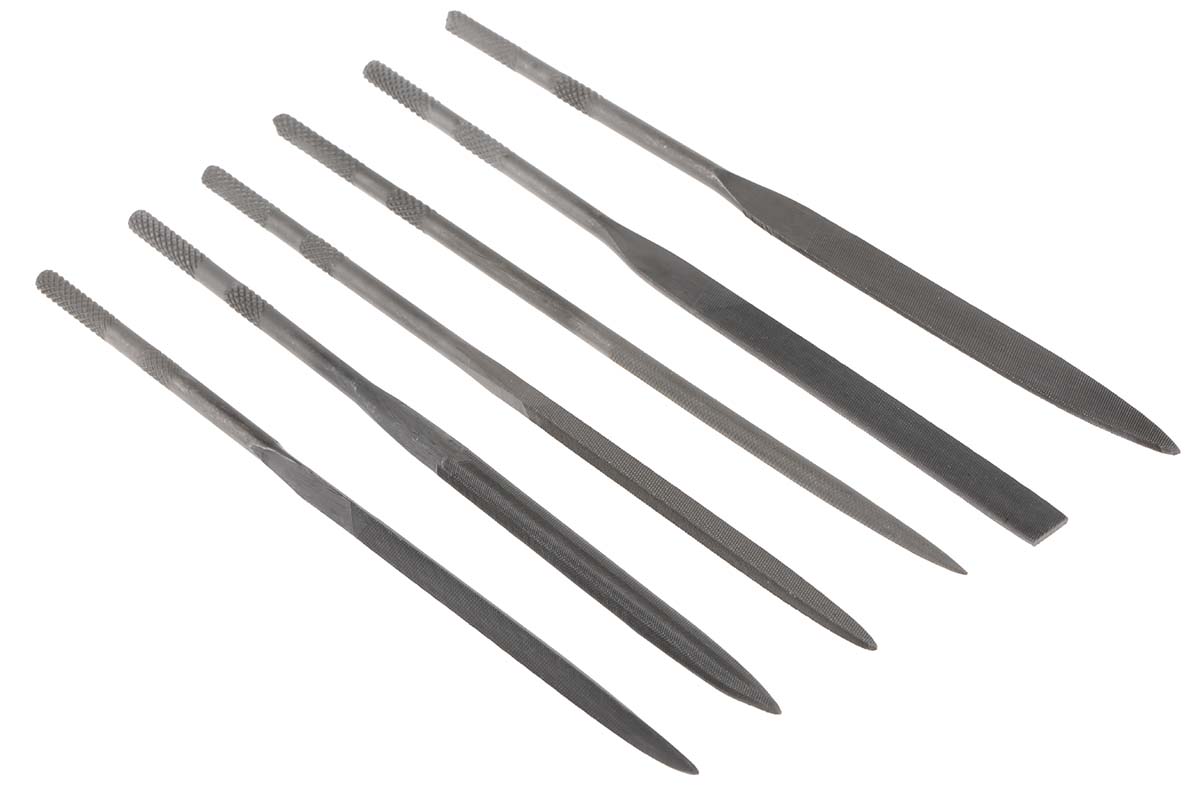RS PRO 160 mm, Needle File, Flat