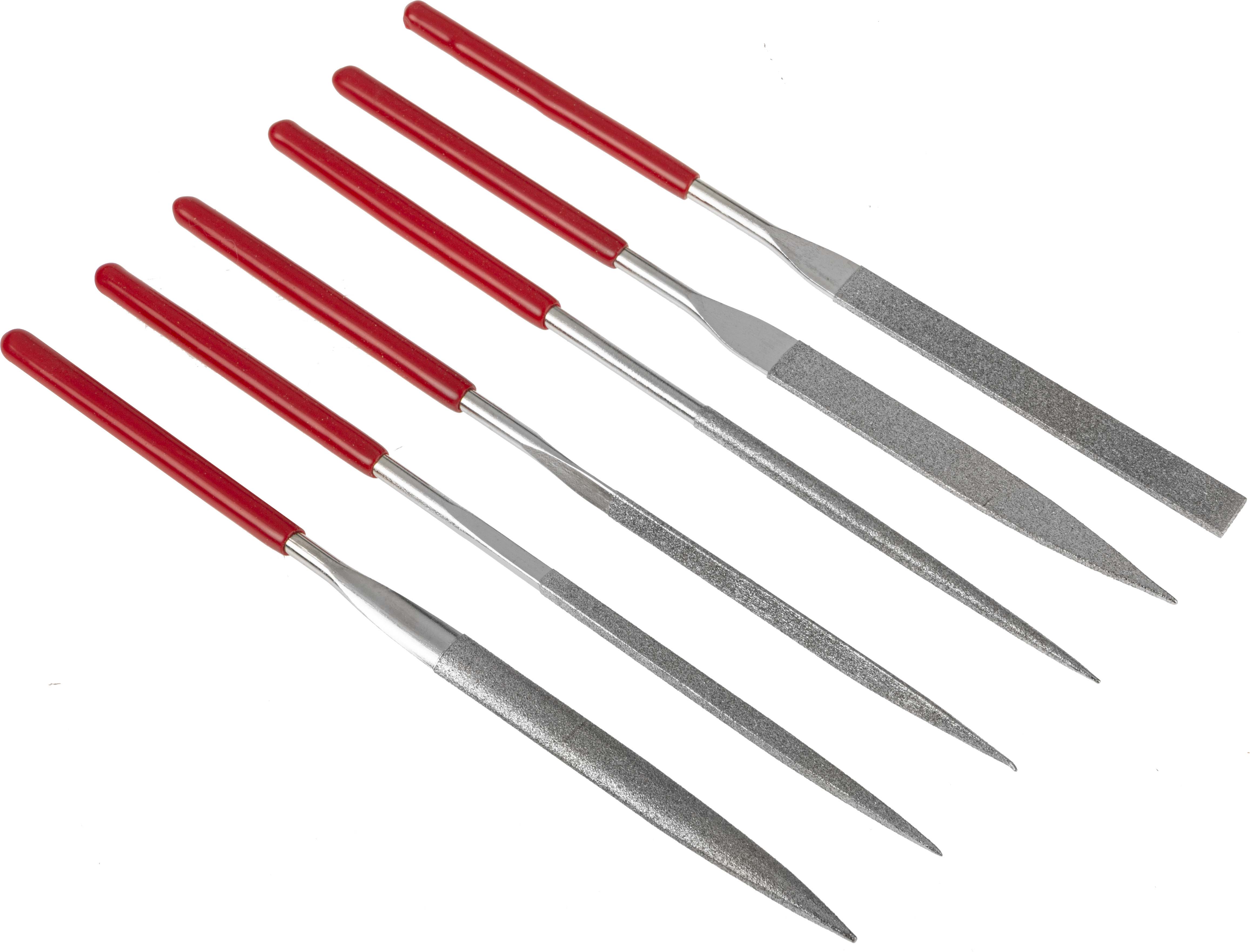 146-7311 RS PRO 160 mm, Diamond, Needle File, Flat Handle Included