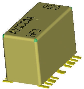 TE Connectivity PCB High Frequency Relay, 12 V dc Coil, SPDT