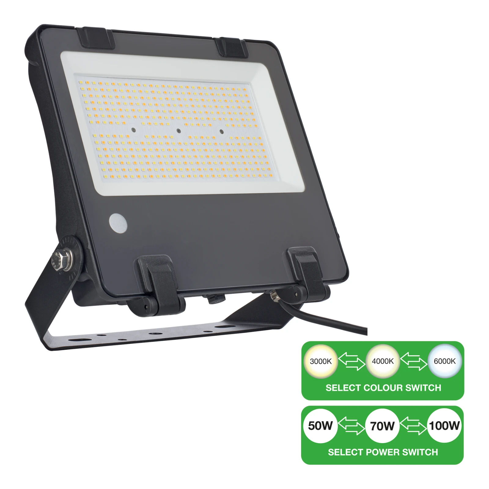Bailey Electric & Electronics bv LED Floodlight switch Floodlight, 100 W White, 14000 lm, IP66, 260V