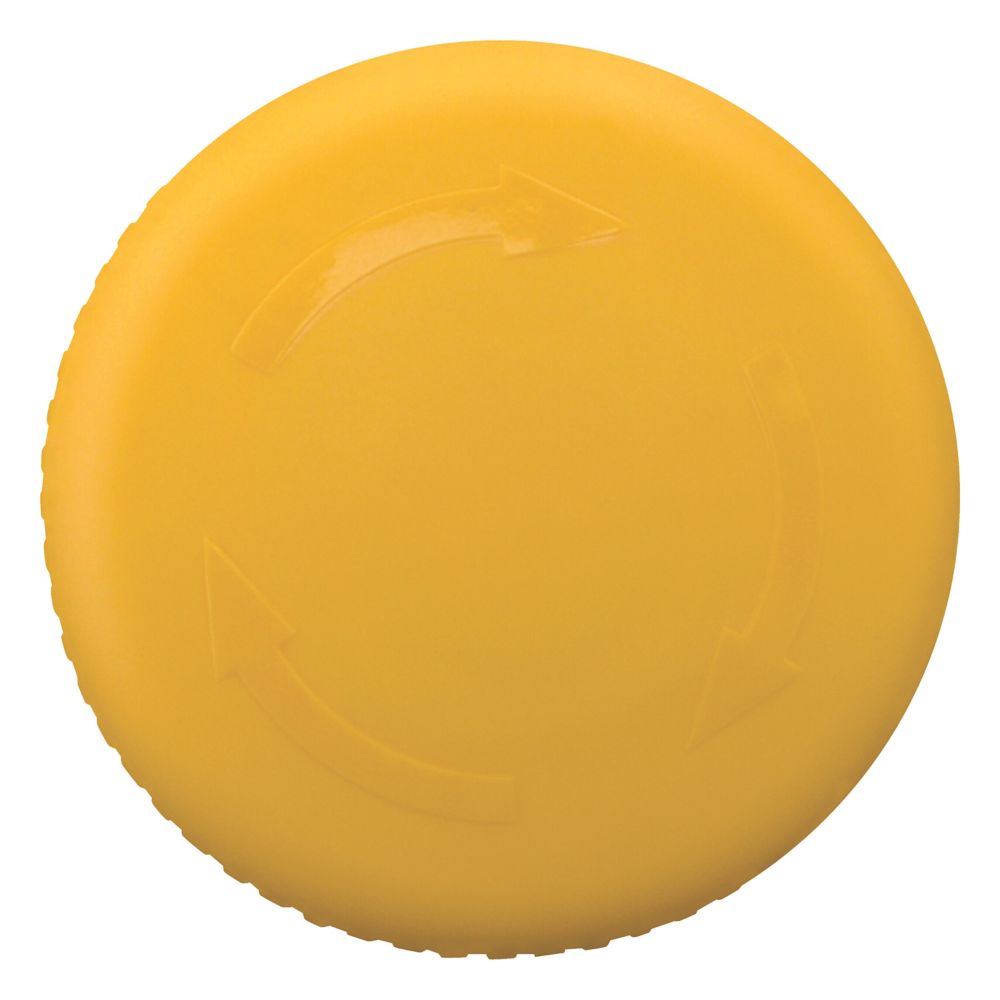 147403-m22y-pvt Eaton M22 Series, Turn to Release, Emergency Stop Push Button Head 38 mm Diameter