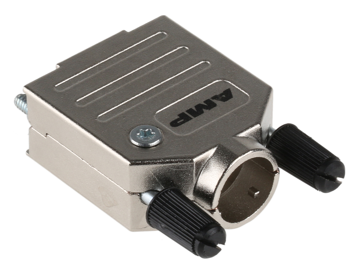 1478762-9 TE Connectivity ADK Series Zinc Straight D-Sub Backshell, 9 Way Strain Relief