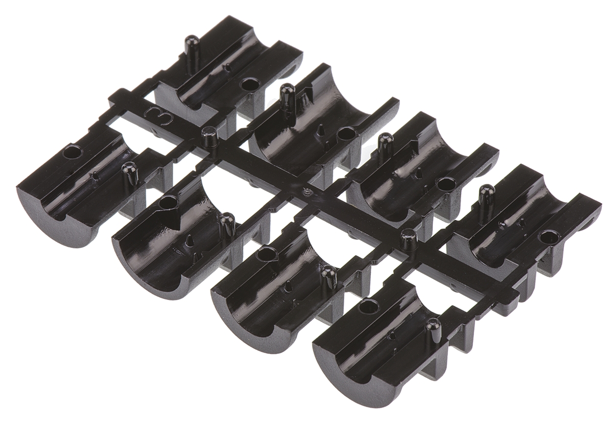 1478763-9 TE Connectivity ADK Series Zinc Angled D-Sub Backshell, 9 Way Strain Relief