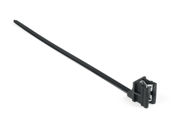HellermannTyton Cable Tie, Releasable, 160 mm x 4.6mm, Black Polyamide 66