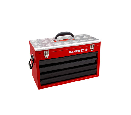 Bahco 4 Drawer Metal Tool Box 390 mm 593 mm 260mm