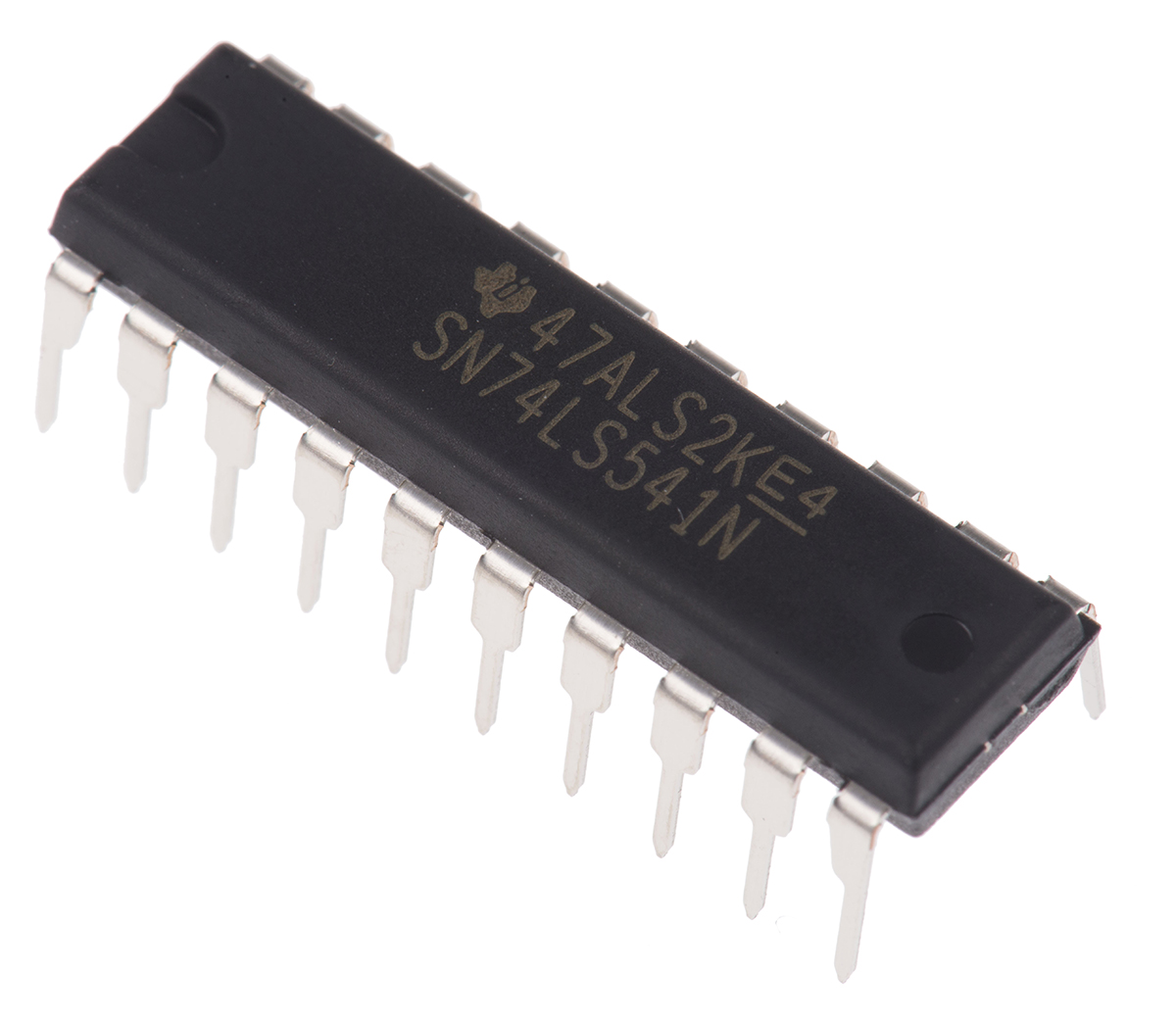 Texas Instruments SN74LS541N Octal-Channel Buffer & Line Driver, 3-State, 20-Pin PDIP