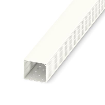 Phoenix Contact CD White Cable Trunking - Open Slot, W100 mm x D80mm, L2m, PVC