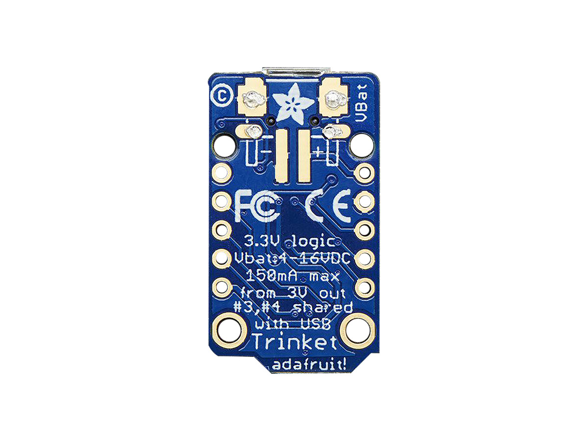 1500 ADAFRUIT INDUSTRIES TRINKET 3.3V MCU Development Board