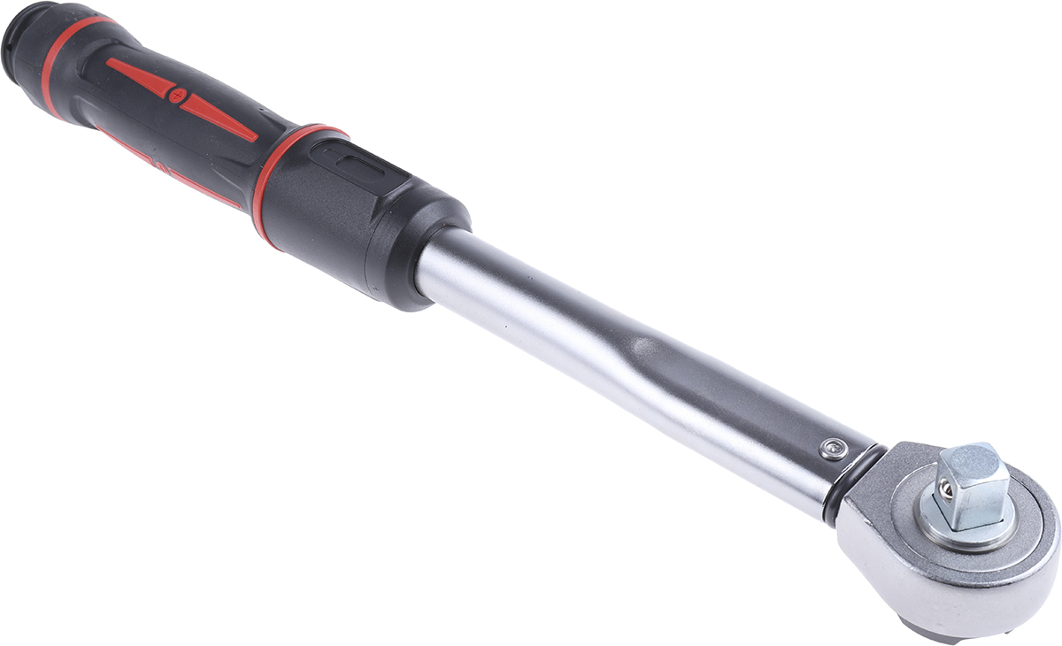 15003 Norbar Torque Tools Click Torque Wrench, 20 To 100 Nm, 1/2 in Drive, Square Drive, 387mm Overall