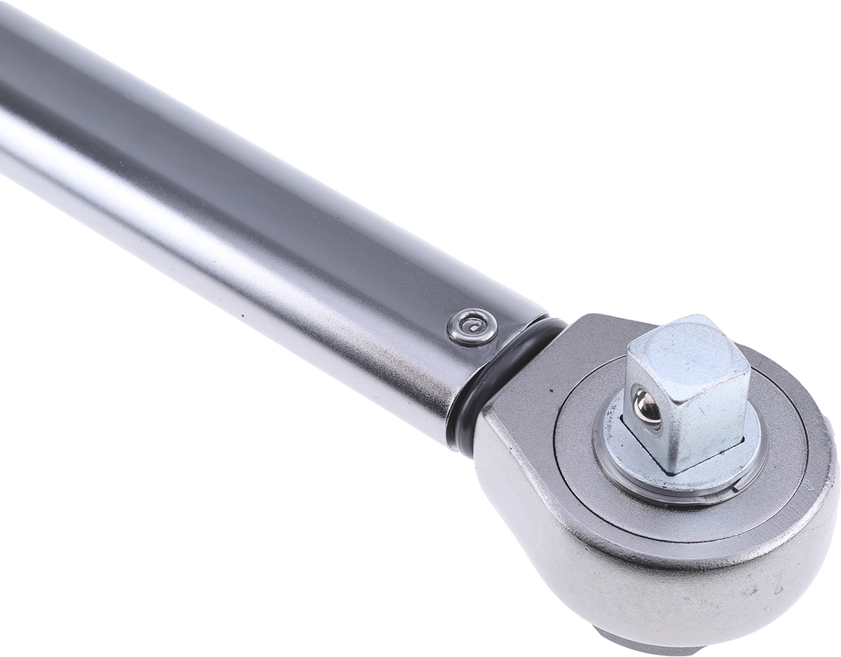 15004 Norbar Torque Tools Click Torque Wrench, 40 To 200 Nm, 1/2 in Drive, Square Drive, 470mm Overall, RSCAL