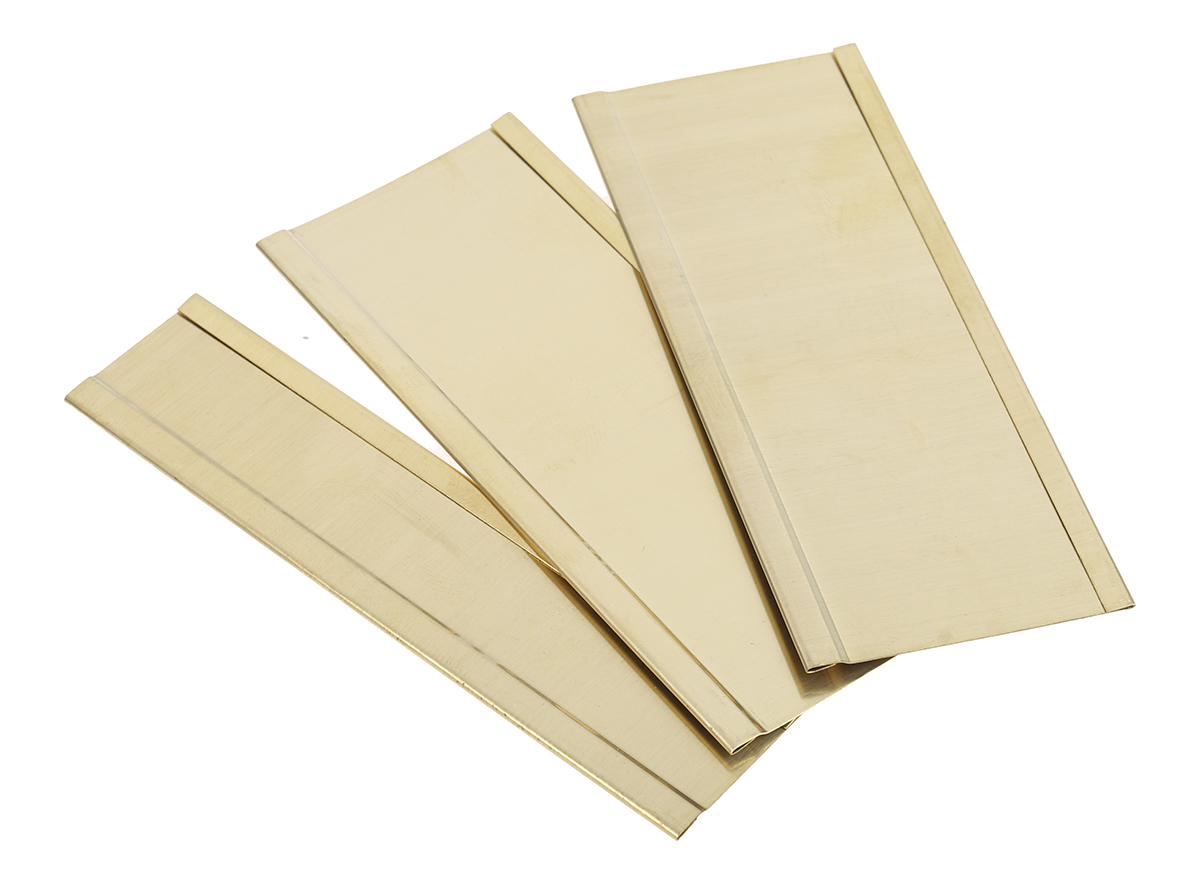 150138 AT Brown 13 Piece Brass Stencil Numbers Only, 51 mm Character Height