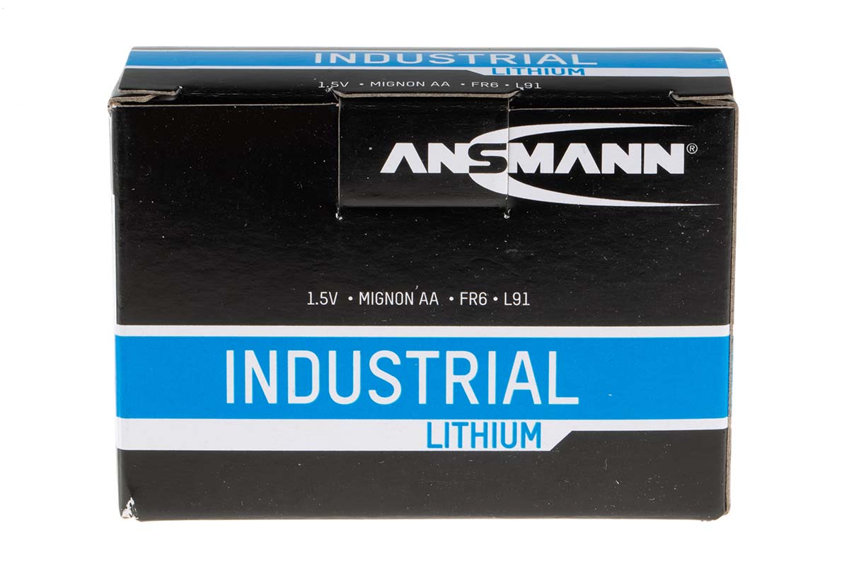 1502-0005 Ansmann L91 Lithium Iron Disulphide AA Battery 1.5 V