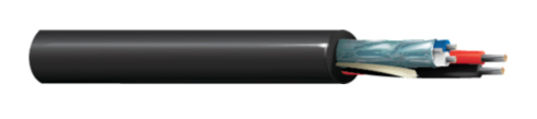 Belden 1502R Series 4 Core, 30 AWG CSA Screened, 6.35 mm OD, 152 m, Black