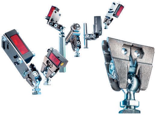 Baumer, 10 Series Mounting Bracket 12.5 mm for Use with SENSOFIX