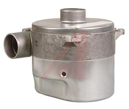 Ametek Windjammer - Bypass 5.7 in Series Blower Centrifugal Fan, 24V dc, 221.74 m³/h, DC Operation 149.4 mm x 149.4mm x