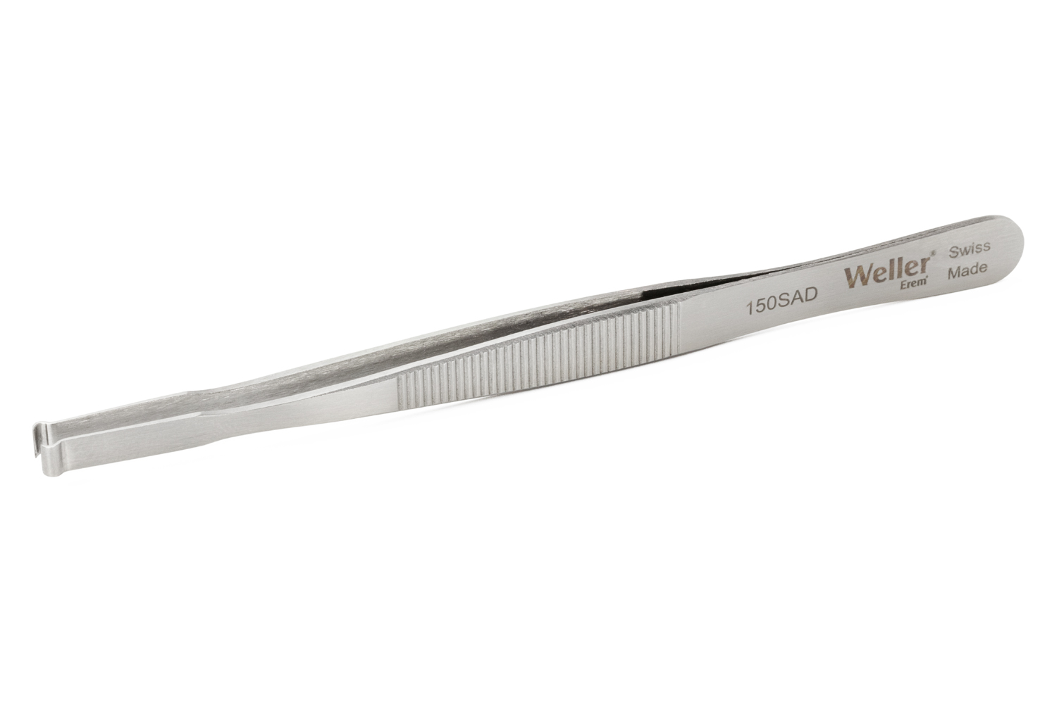 Erem 120in Stainless Steel Rounded ESD Safe Tweezer