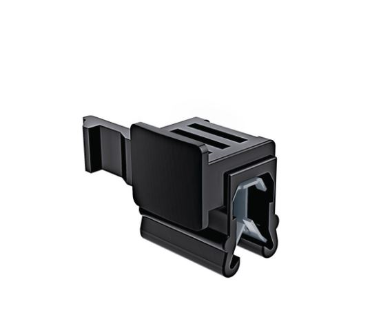 HellermannTyton Black Polyamide 66 Cable Clip
