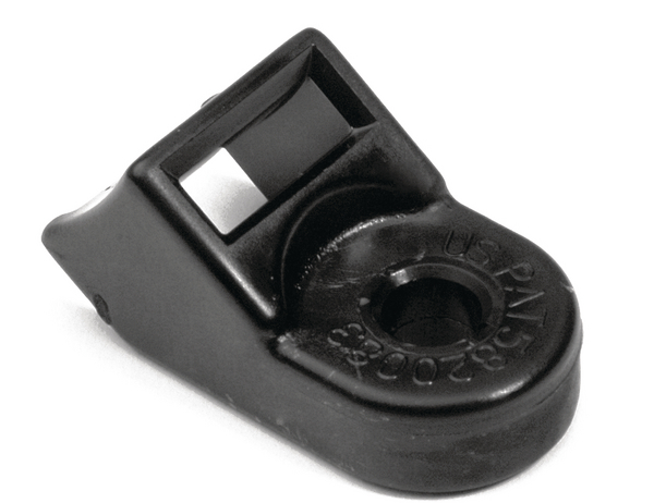 HellermannTyton Black Polyamide 66 Cable Clip Screw 36.3 mm 19.3mm 16.7 mm