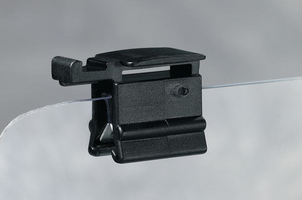 HellermannTyton Black Polyamide 66 Cable Clip