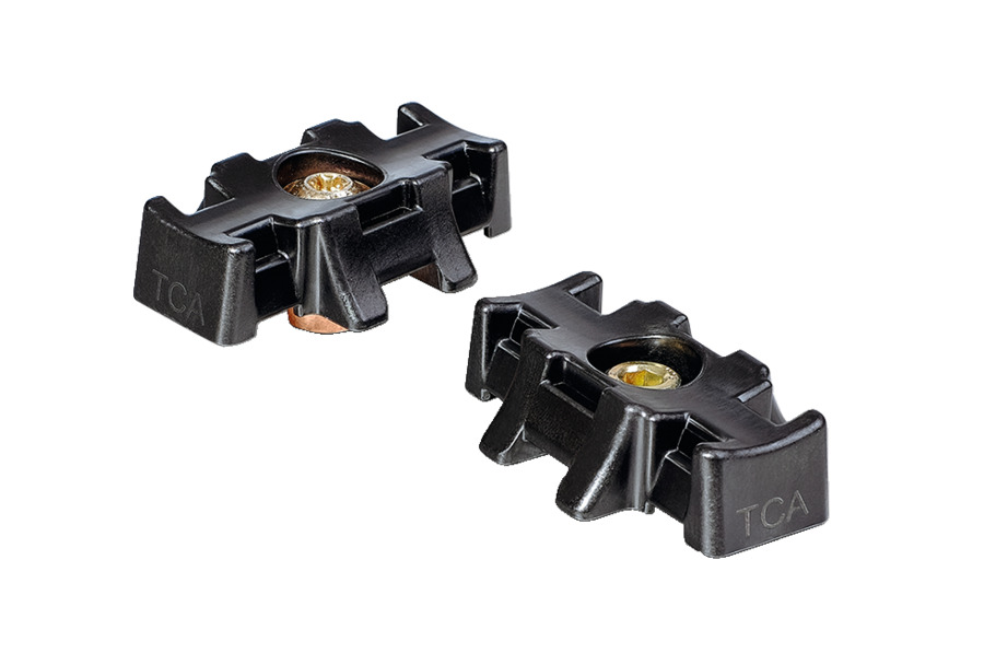HellermannTyton Black Screw Cable Tie Mount 46 mm x 46mm x 70 mm