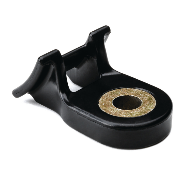 HellermannTyton Black Screw Cable Tie Mount 12.7 mm x 25mm x 47 mm