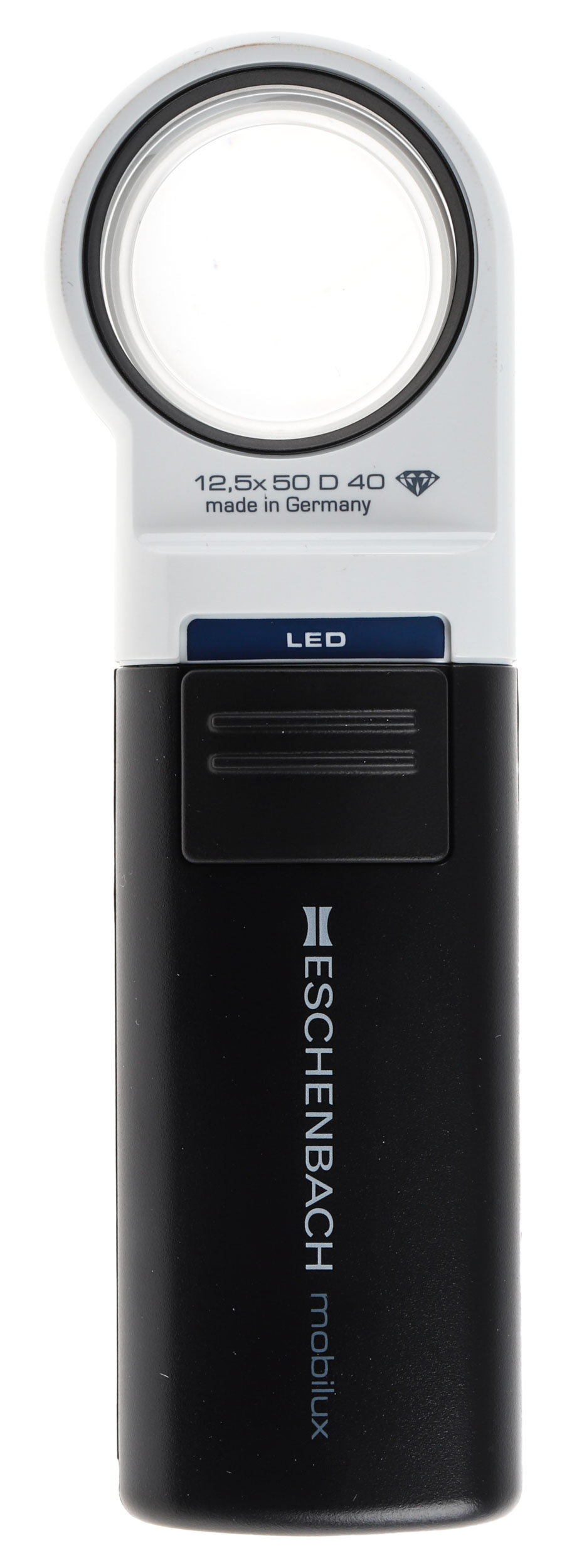 Eschenbach Illuminated Magnifier, 12X x Magnification, 35 mm Diameter