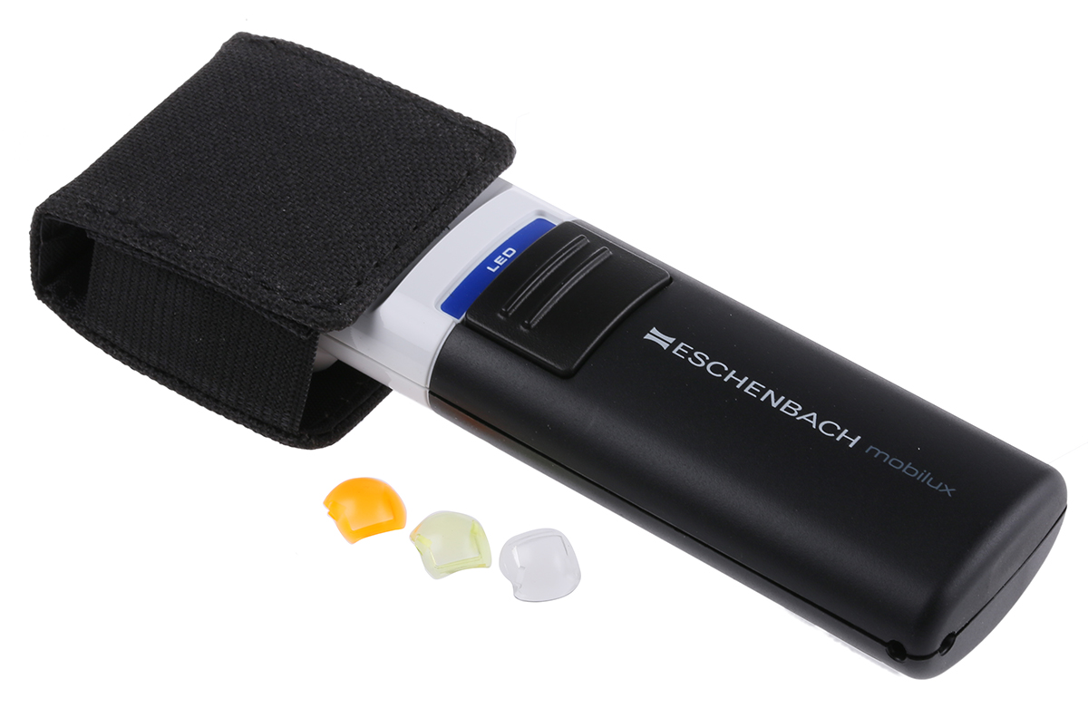 15117 Eschenbach Illuminated Magnifier, 7x x Magnification, 35 mm Diameter
