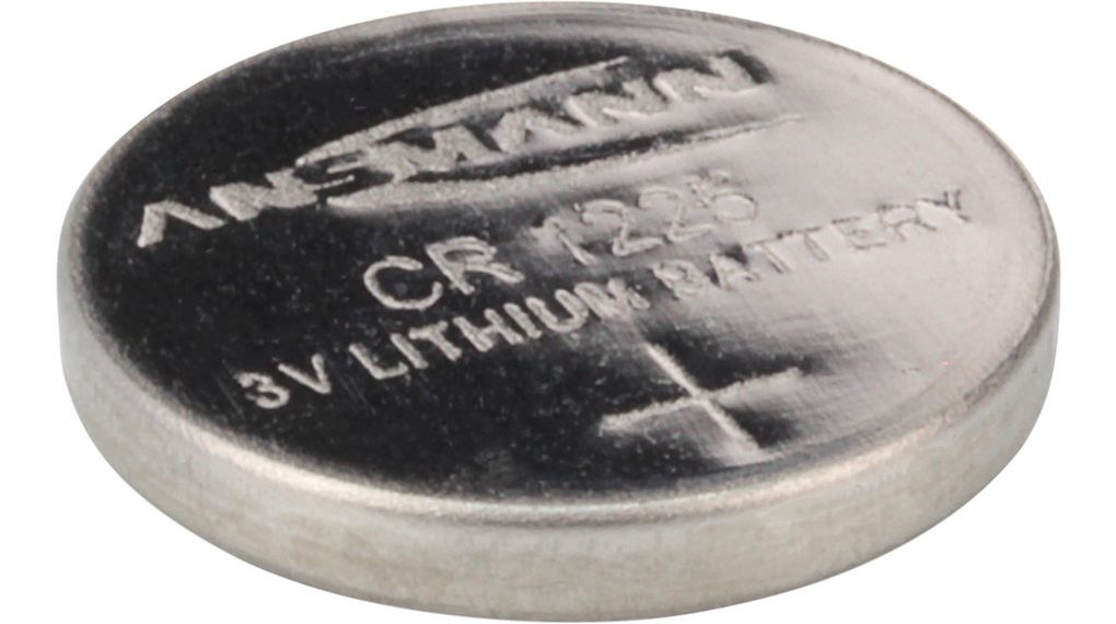 Ansmann CR1225 Coin Battery, 3 V, 12 mm Diameter