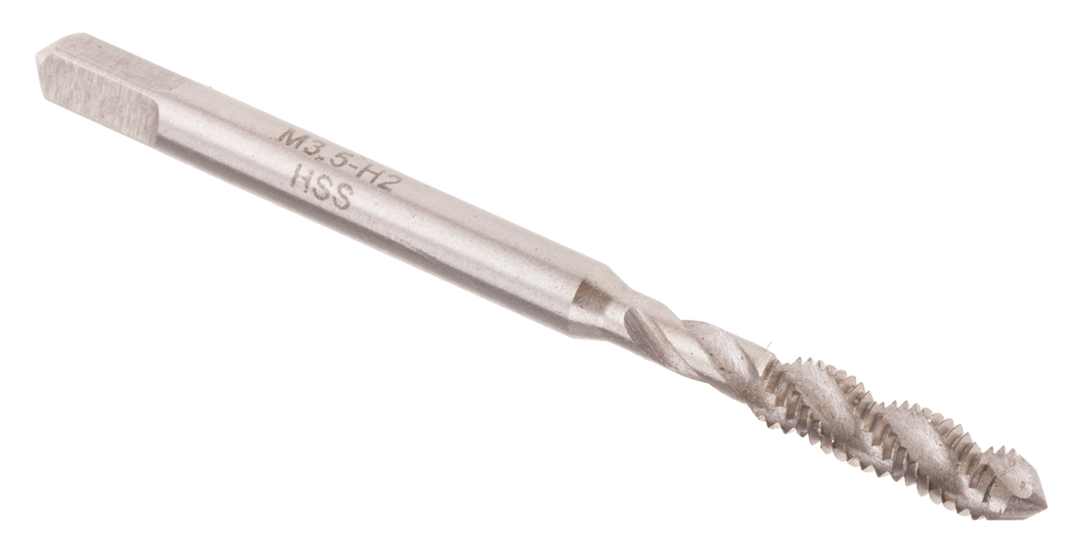 RS PRO Threading Tap, 3.5 Thread, Metric Standard, Machine Tap