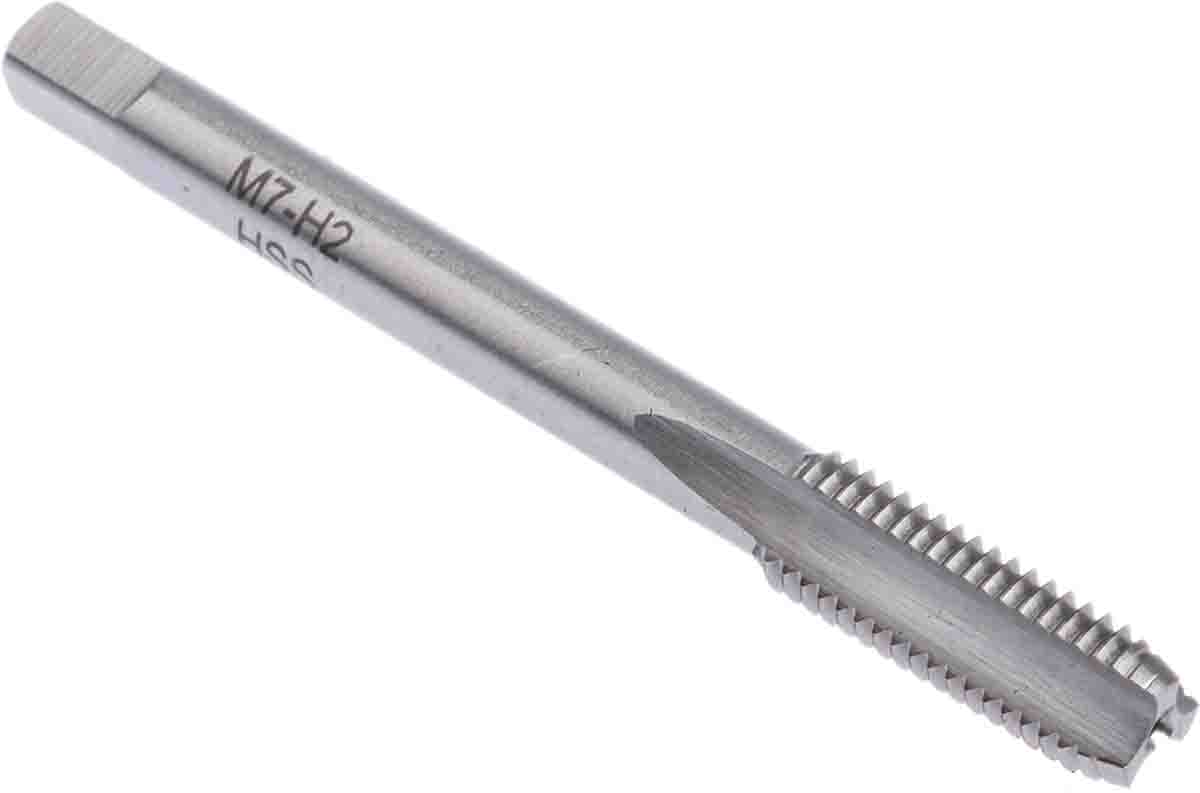 RS PRO Threading Tap, M7 Thread, Metric Standard, Hand Tap
