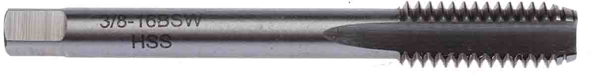 152-132 RS PRO Tap Set, 3/8 BSW Thread, BSW Standard, Hand Tap