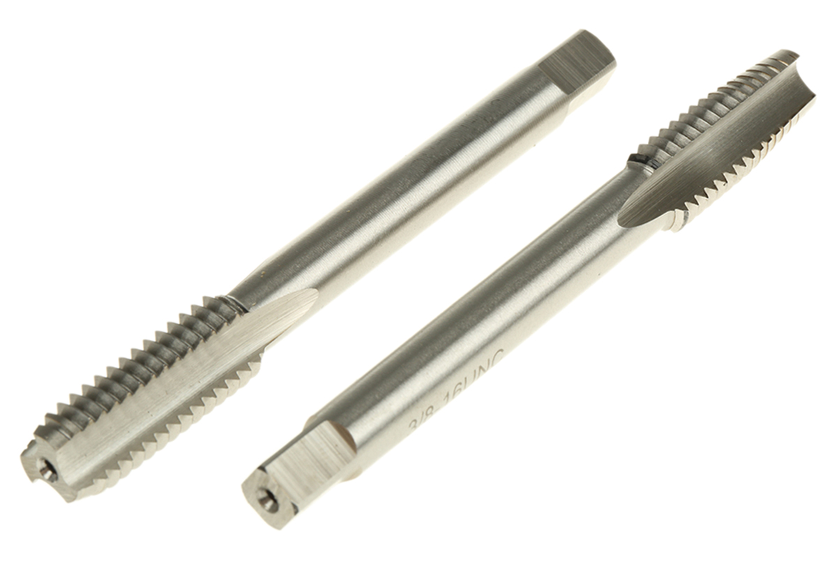 RS PRO Tap Set, 3/8 UNC Thread, UNC Standard, Hand Tap