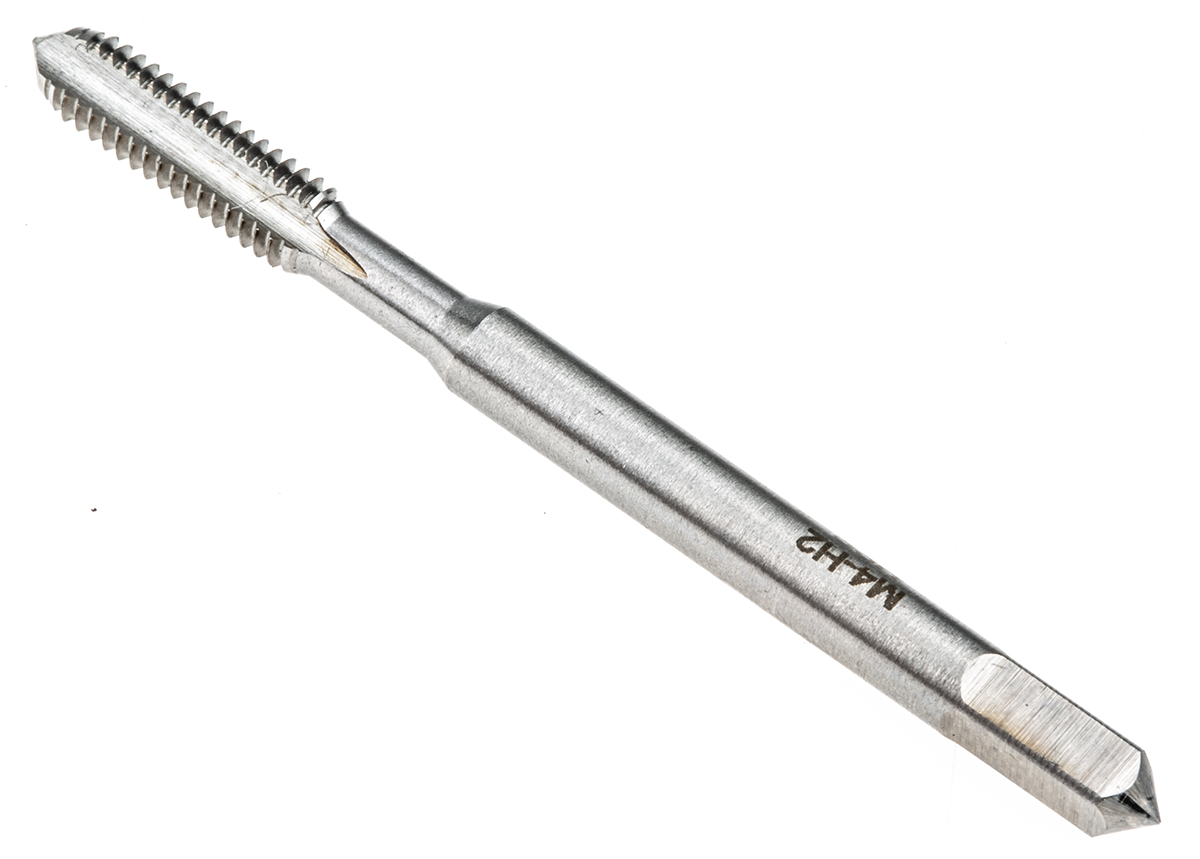 152-299 RS PRO Threading Tap, M4 Thread, Metric Standard, Hand Tap