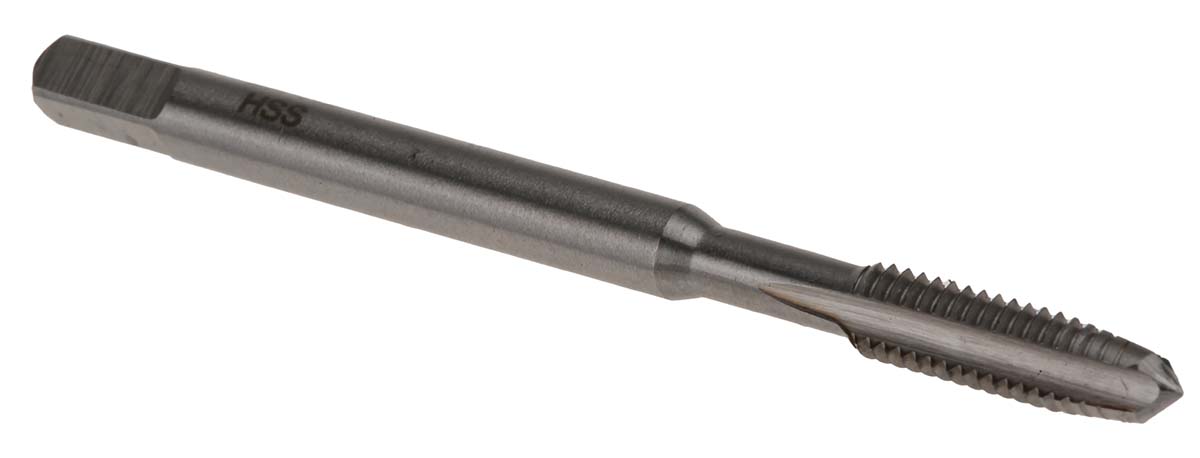 RS PRO Threading Tap, M4 Thread, Metric Standard, Hand Tap