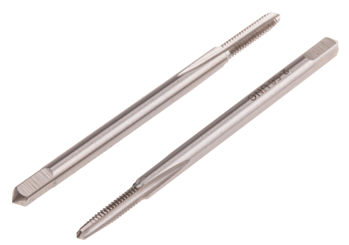 RS PRO Tap Set, 2 UNC Thread, UNC Standard, Hand Tap