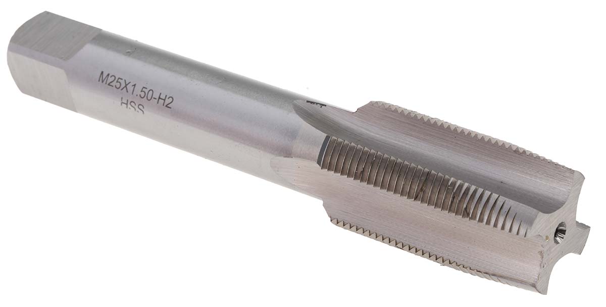 RS PRO Tap Set, M25 Thread, Metric Standard, Hand Tap