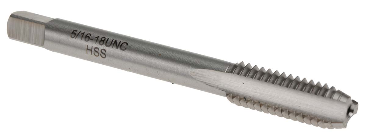 RS PRO Tap Set, 5/16 UNC Thread, UNC Standard, Hand Tap