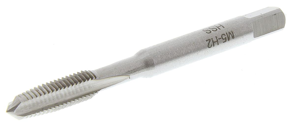 RS PRO Tap Set, M5 Thread, Metric Standard, Hand Tap