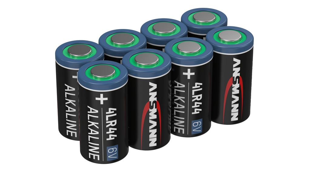 Ansmann Alkaline 6 V, 4LR44 Battery x 24.6 mm
