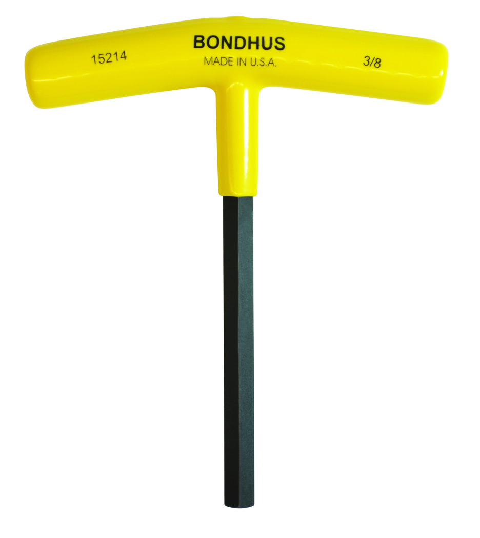 Bondhus Curved Metric, inch Hex Key, Hex size 3/8 in