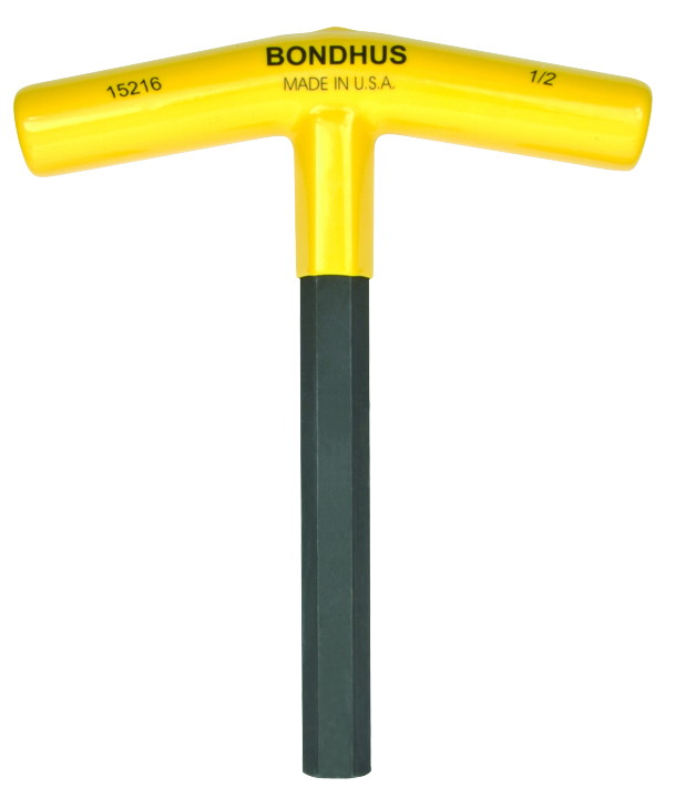 Bondhus Curved Metric Hex Key, Hex size 1/2 in