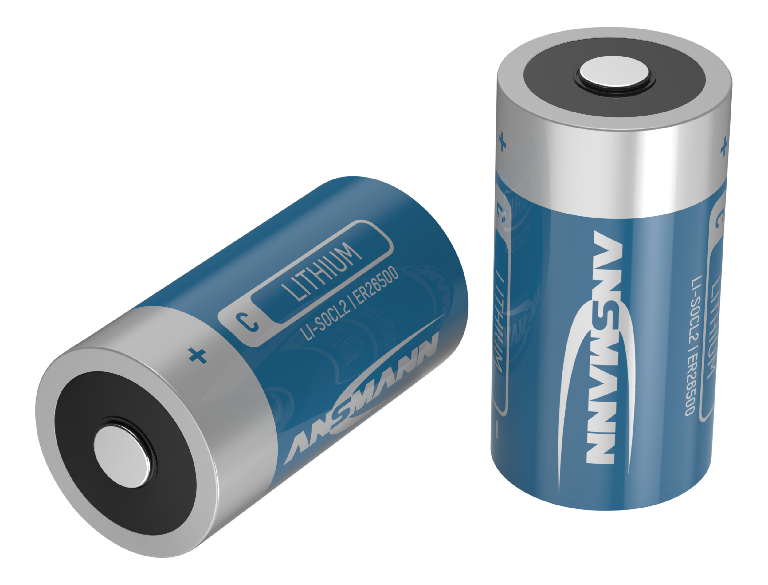 Ansmann Lithium Thionyl Chloride 3.6 V Lithium Speciality Size Battery, 8500 mAh x 50 mm