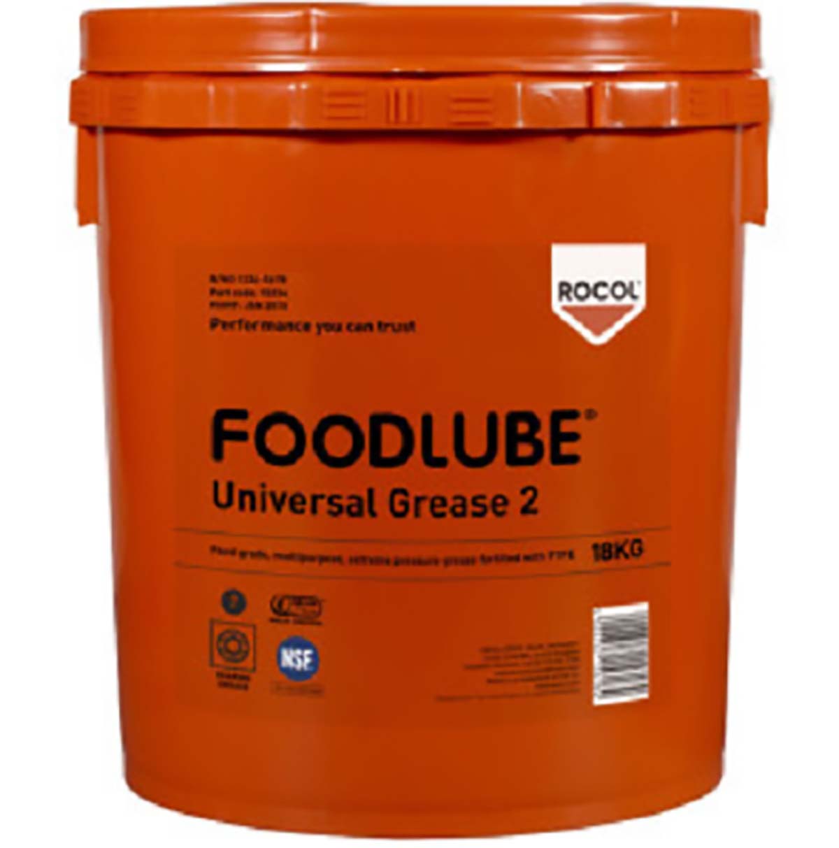 Rocol Organo Clay Grease 4 kg Rocol Foodlube Extreme Food Safe